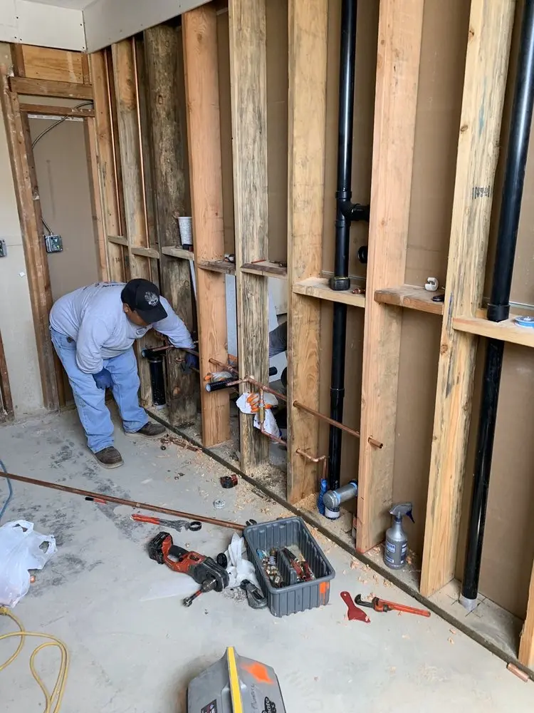 Commercial rough-in plumbing for Commercial Plumbing in Hollywood Heights